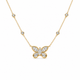 Celestial Butterfly Pendant Necklace — 925 Sterling Silver 5A CZ | Power8