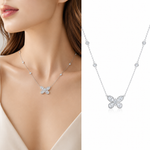Celestial Butterfly Pendant Necklace — Styled Shot | Power8