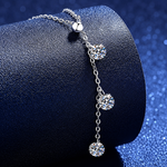 VVS Moissanite Pendant Necklace — Y-Necklace Style | Power8