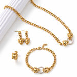 Leopard Sovereign 4-Piece Jewelry Set — 18K Gold Zircon | Power8