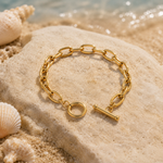 Chunky Oval Toggle Chain Bracelet — Gallery Shot | Power8